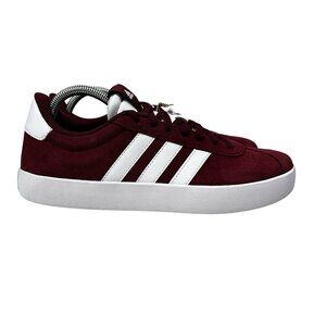 Adidas VL Court 3.0 Shadow Red White Shoes IF4457 Men's Size 8